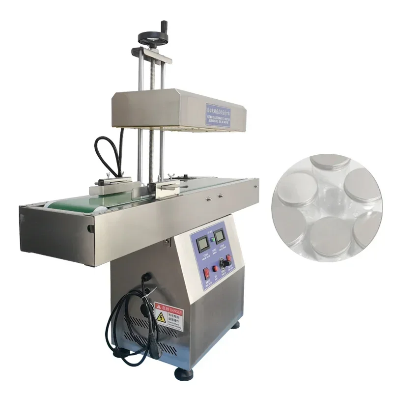 

Electromagnetic Induction Aluminum Foil Sealing Machine Continuous Automatic Bee Medicine Plastic Bottle ket Machine