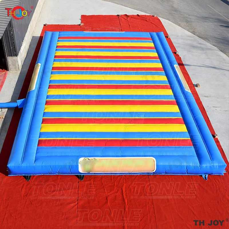 indoor or outdoor kids inflatable jump pad for sale, commercial jumping pad inflatable bouncer, customized jump pillow