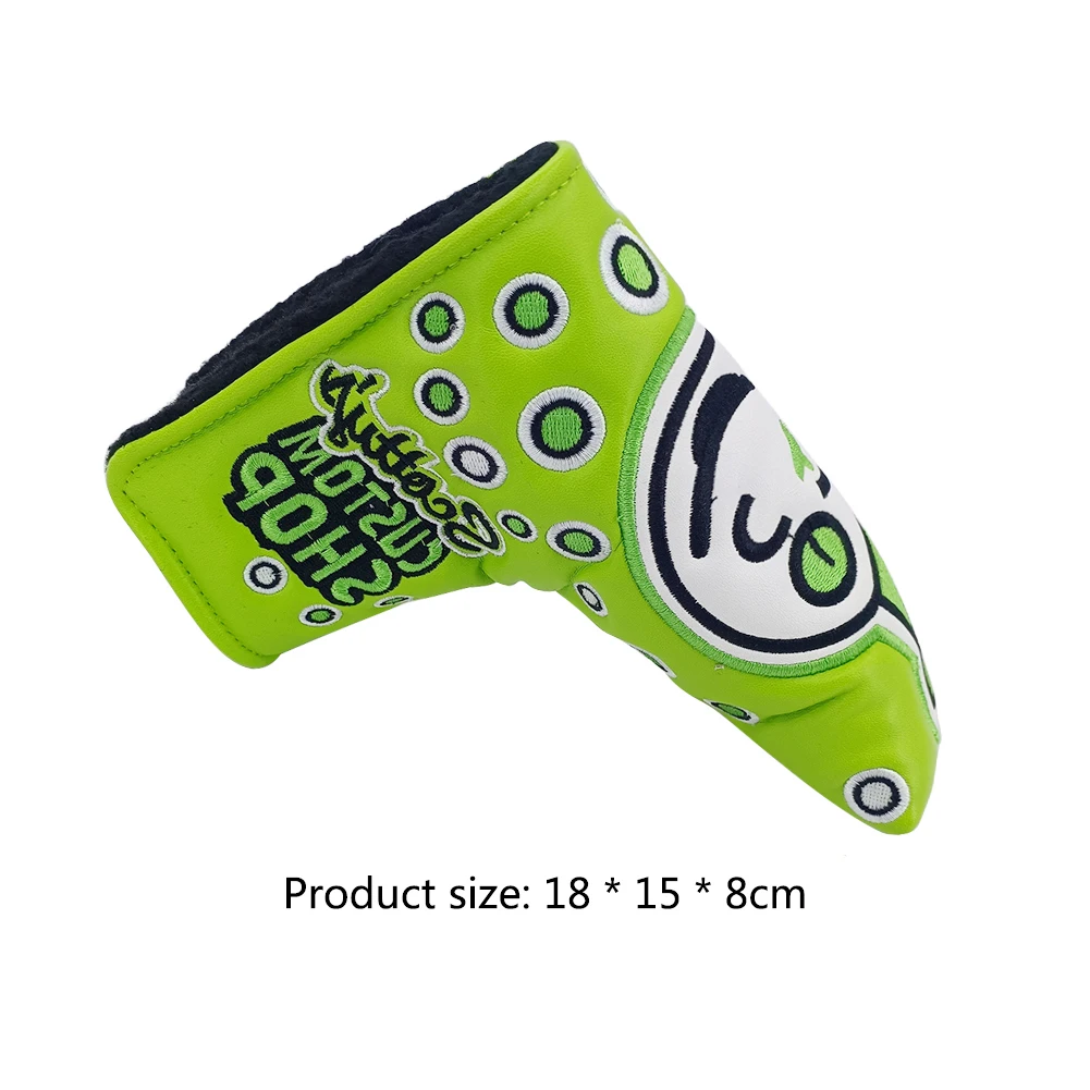 PU Golf Headcovers Sticker Buckle Golf Club Protective Cover Durable Universal Anti-Collision Pressure Sporting Accessories