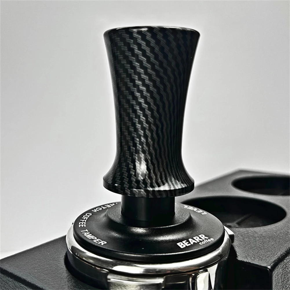 Coffe Calibrated Tamper Espresso Accessories Aluminum Alloy Handle Coffee Lovers Must-Have Enhanced Coffee Flavor