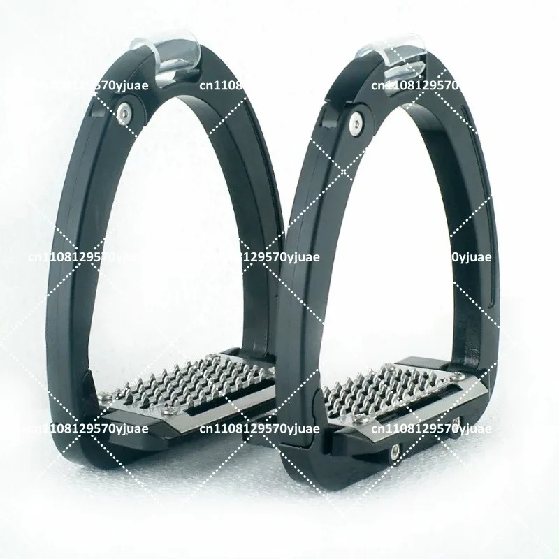 Equestrian Equipment Set Safety Stirrups 125mm Saddle Accessories Aluminum Alloy Horse Riding Gear