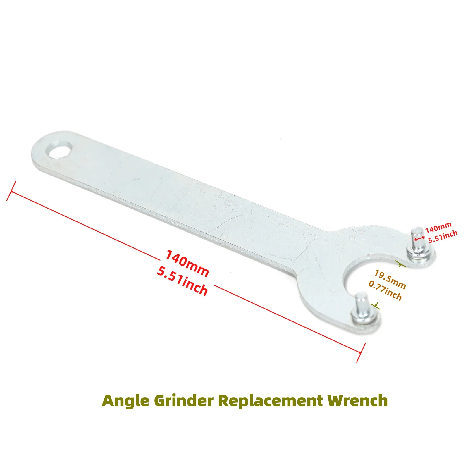 4 stuks haakse slijper ACC (M14Quick Release moer + 5/8 haakse slijper flensmoer + moersleutel) compatibel met Makita/Black & Decker/Ryobi