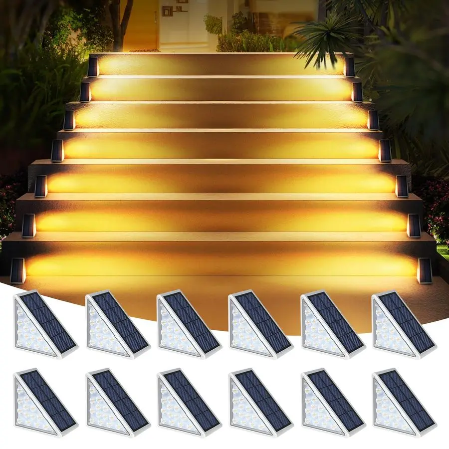 Solar Step Lights W…