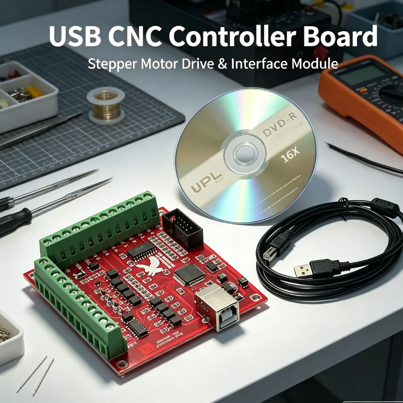 100KHz USB MACH3 Breakout Board 4Axis Motion Controller Interface for CNC Router Engraving Machine