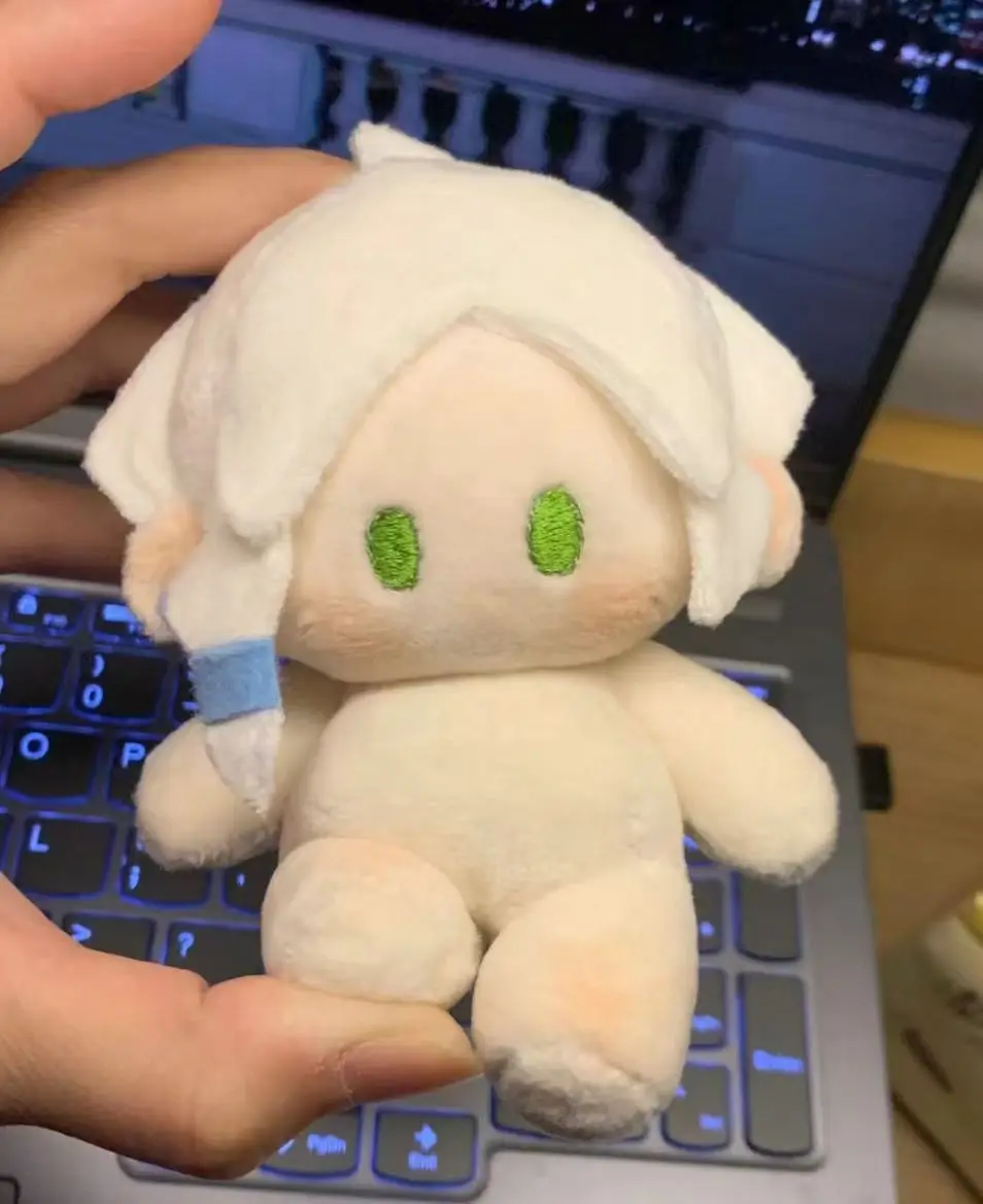 10 Cm Nude Doll Sky:Children of the Light Initial Stuffed Plush Keychain Doll Printed Dress-up Cotton Doll Toys for Kids Xmas