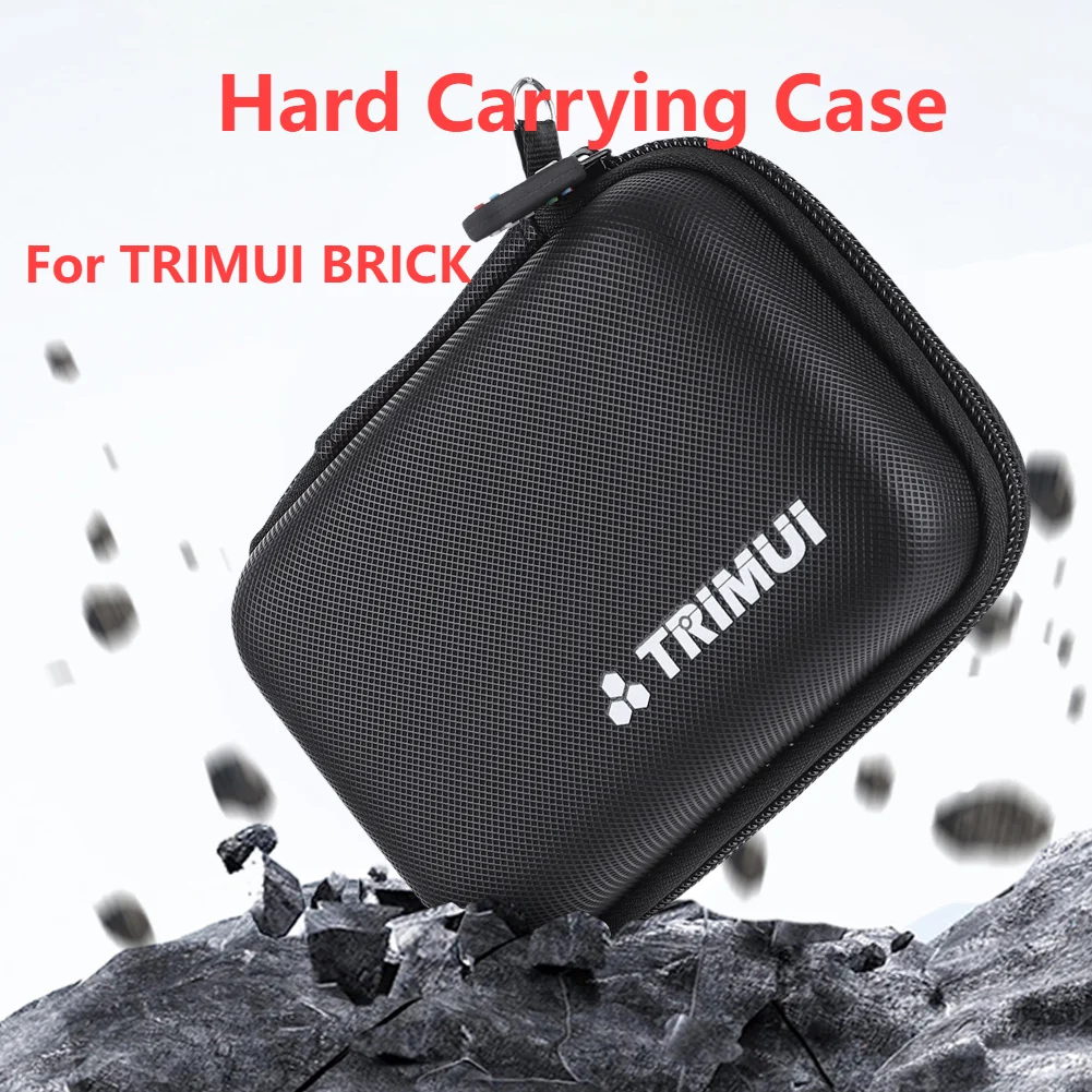 Portable Hard Carrying Case Tempered Glass Screen Protector Travel Protective Case Protection Bag for Trimui Brick Protector