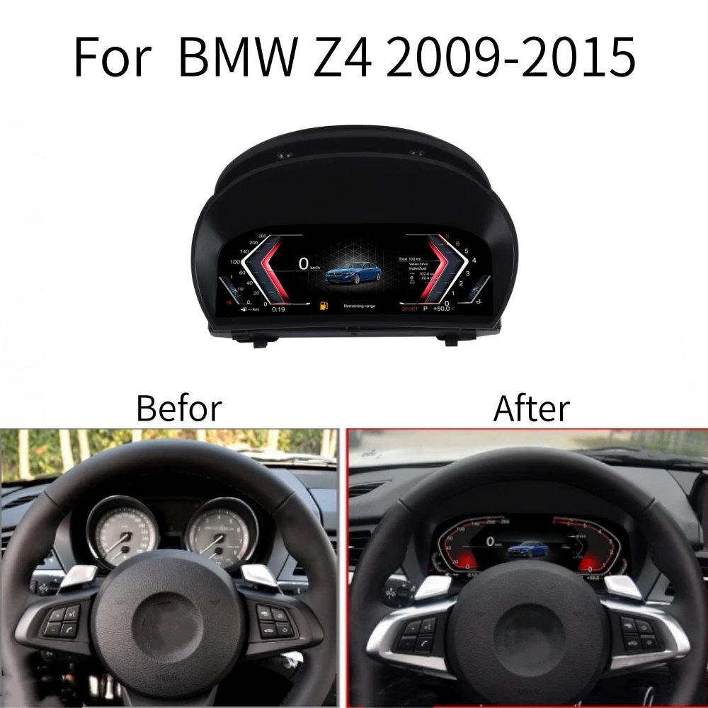 LCD Android Screen For For BMW Z4 E89 2009-2014 Speedometer Car Digital Cluster Cockpit Dashboard Instrument Panel Carplay