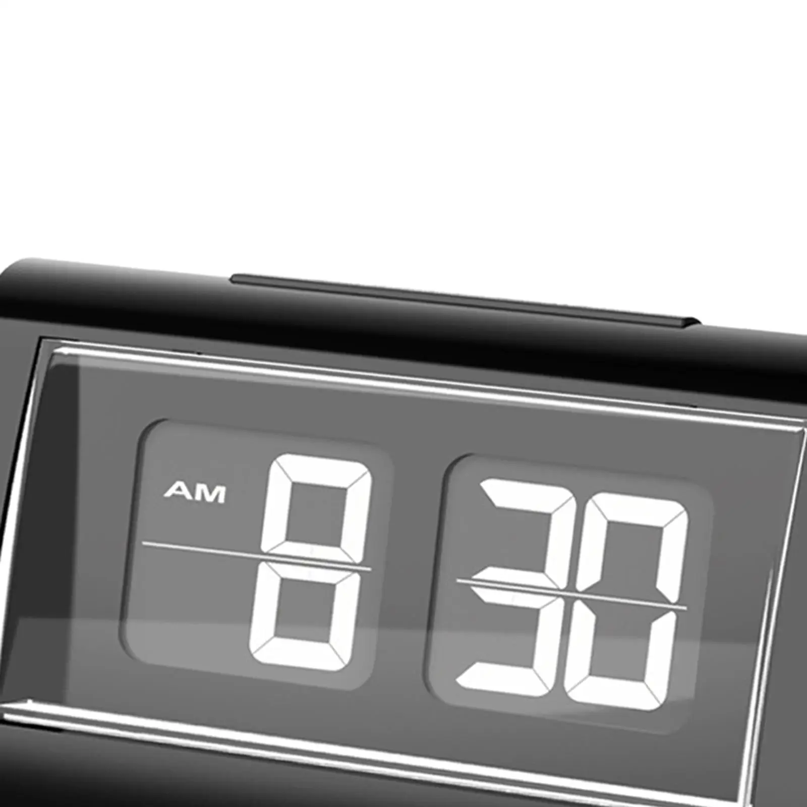 Reloj Despertador Digital Moderno con Función de Volteo Automático y Retroiluminación para Dormitorio, Sala de Estar u Oficina