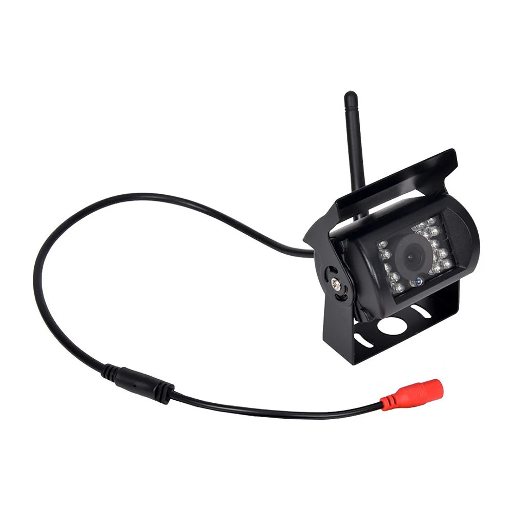 

Беспроводная Wi-Fi камера заднего вида для автомобиля 12В-24В, водонепроницаемая цифровая камера заднего хода для грузовиков, прицепов, пикапов, фургонов, автодомов