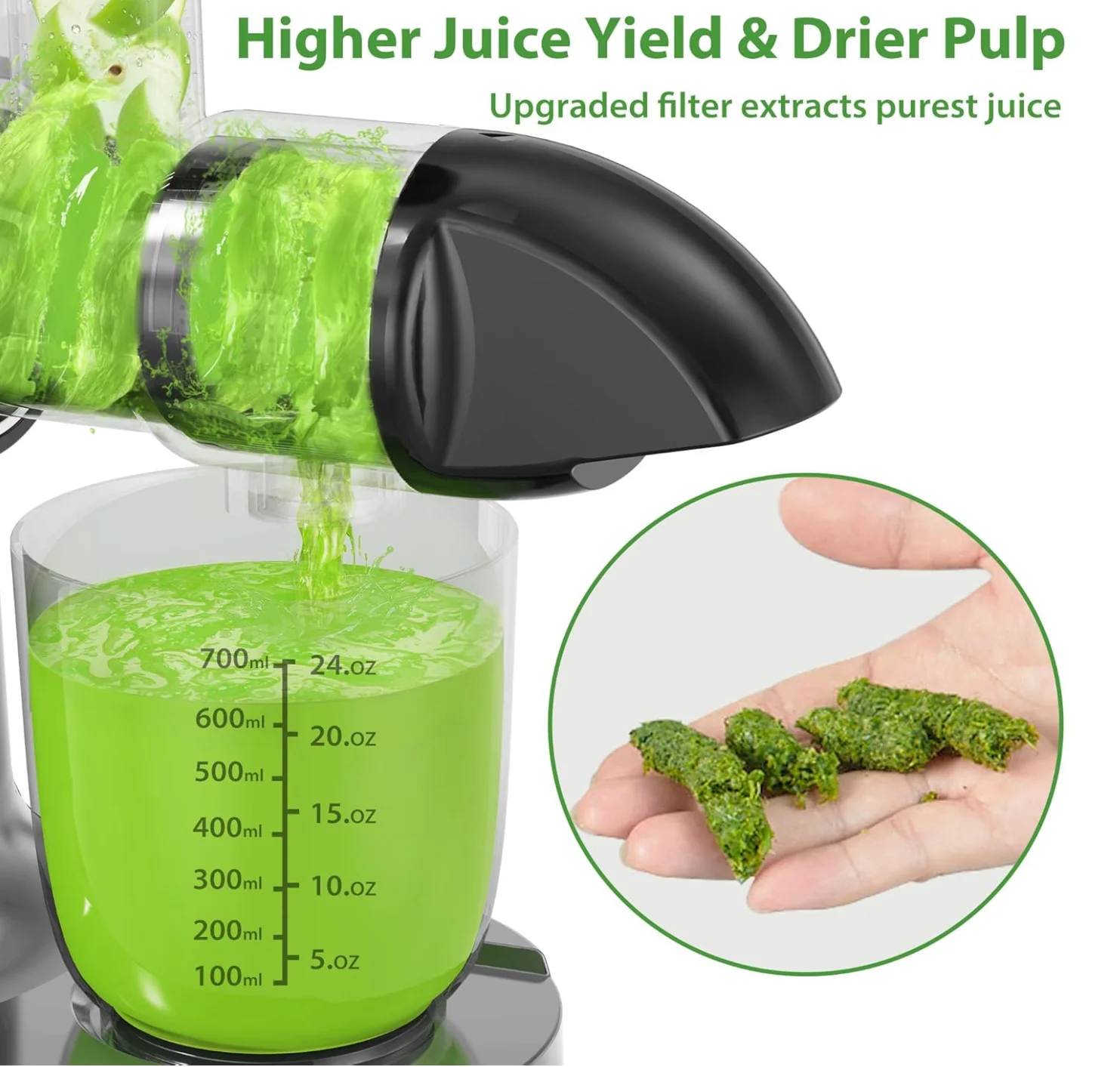 Spremiagrumi Elettrico a Bocca - Electric Slow Juicer Cold Press recensione e prezzo
