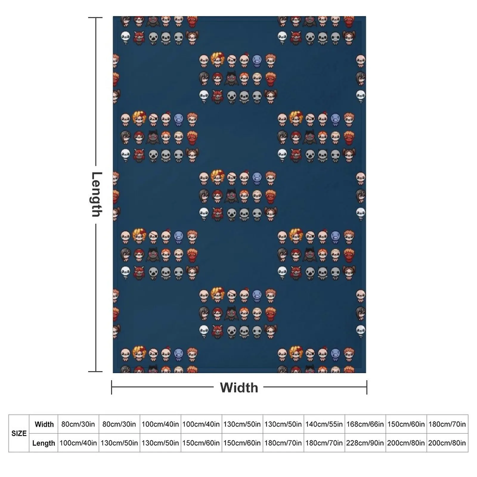 The Binding of Isaac Throw Blanket Quilt Beach Soft Big Sofas Blankets