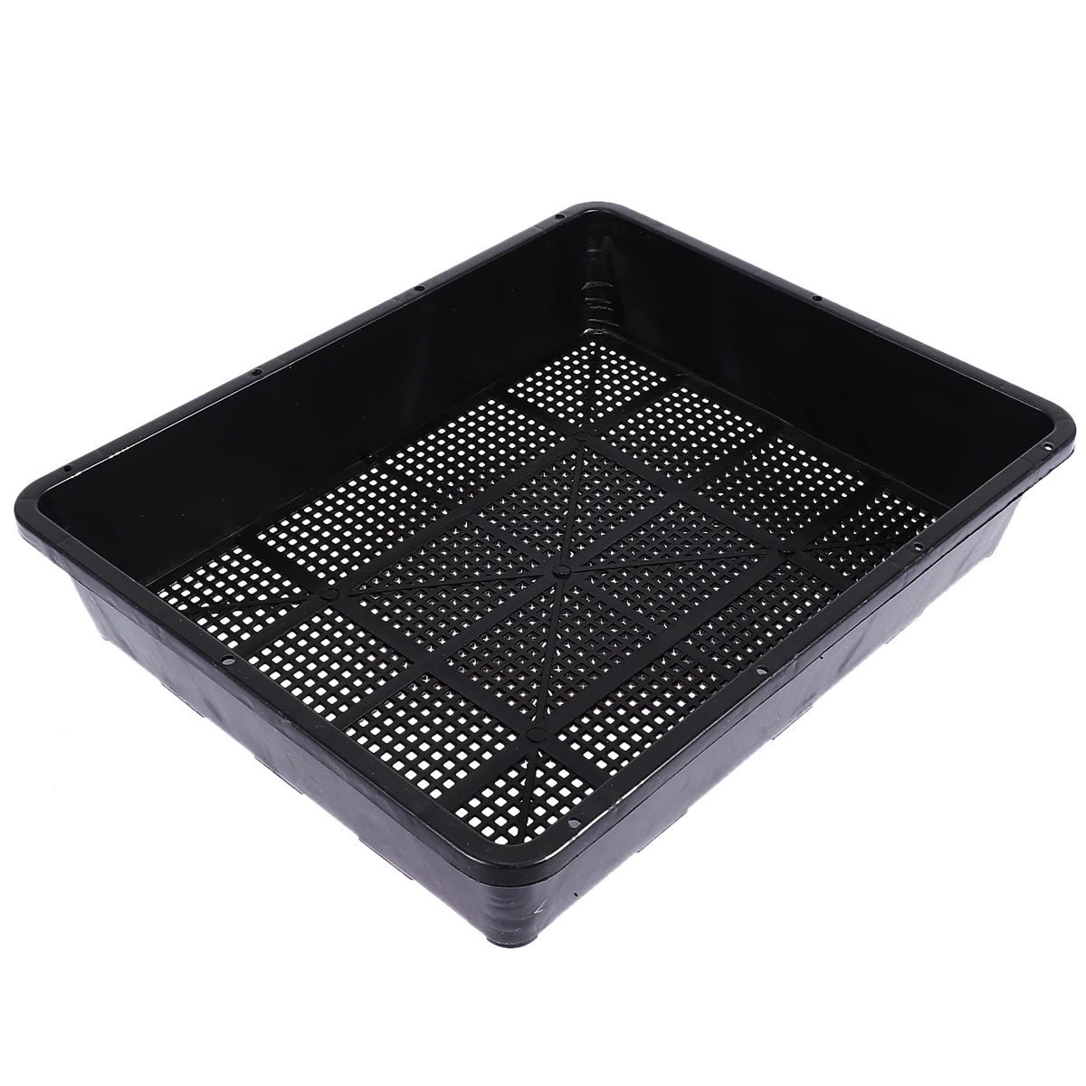 

2pcs Seedling Tray Nursery Plates Sprouters Growing Trays High Budding Rate Ventilated Design Prevent Root Rot Quality
