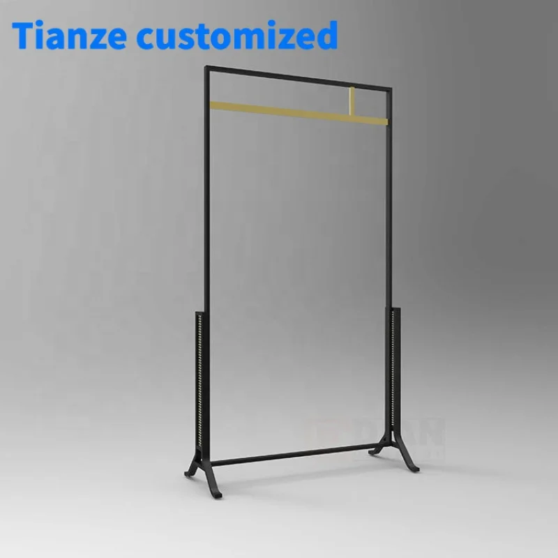 [Customized]Retail custom garment showroom rack display rack store display