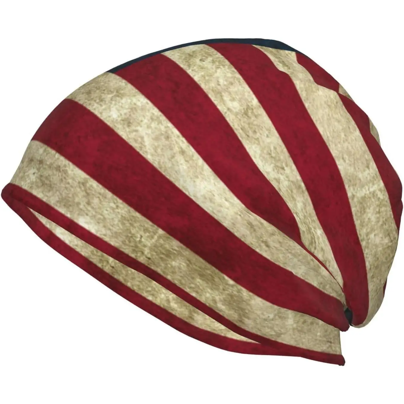 

Cute Flag Slouchy Knit Beanie Hat for Women Men Winter Patriotic Flag Knitted Skull Beanies Cap Soft Ski Hat Unisex