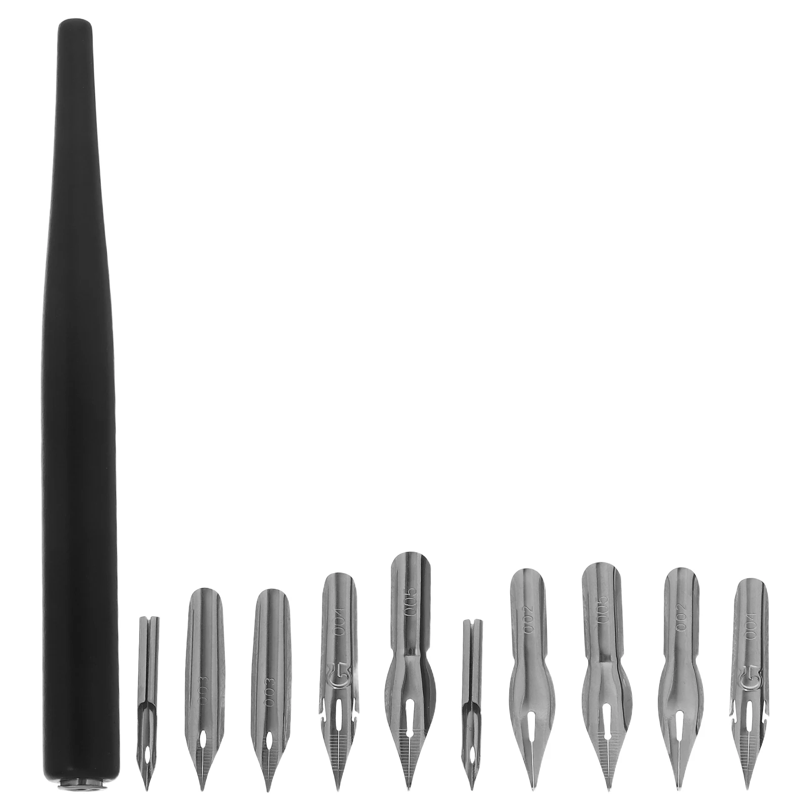 

Fountain Pen Wooden Dip Cartoon Nibs Accessories Ink Decorative Artist Supplies Dipped Tips