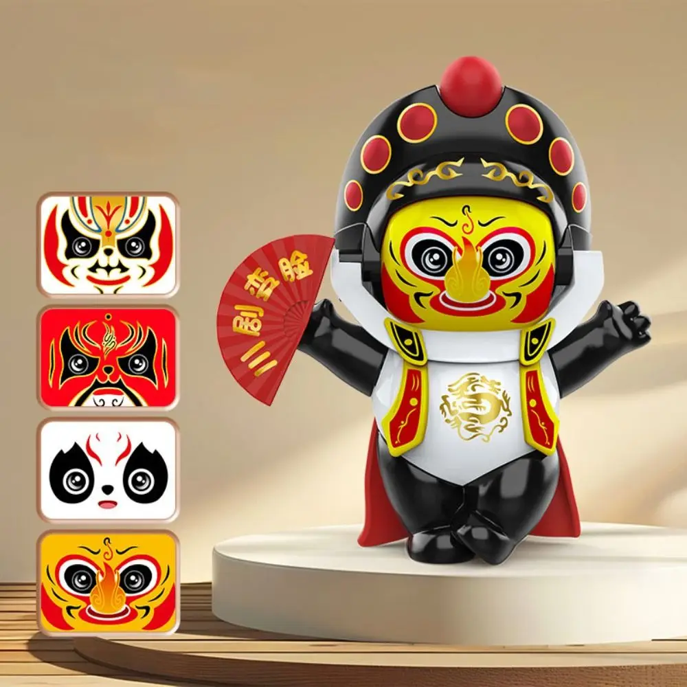 Face Change Opera Face Changing Doll Plastics Sichuan Opera Face Changing Toy Chinese Style DIY Crafts Opera Face Makeup Toy