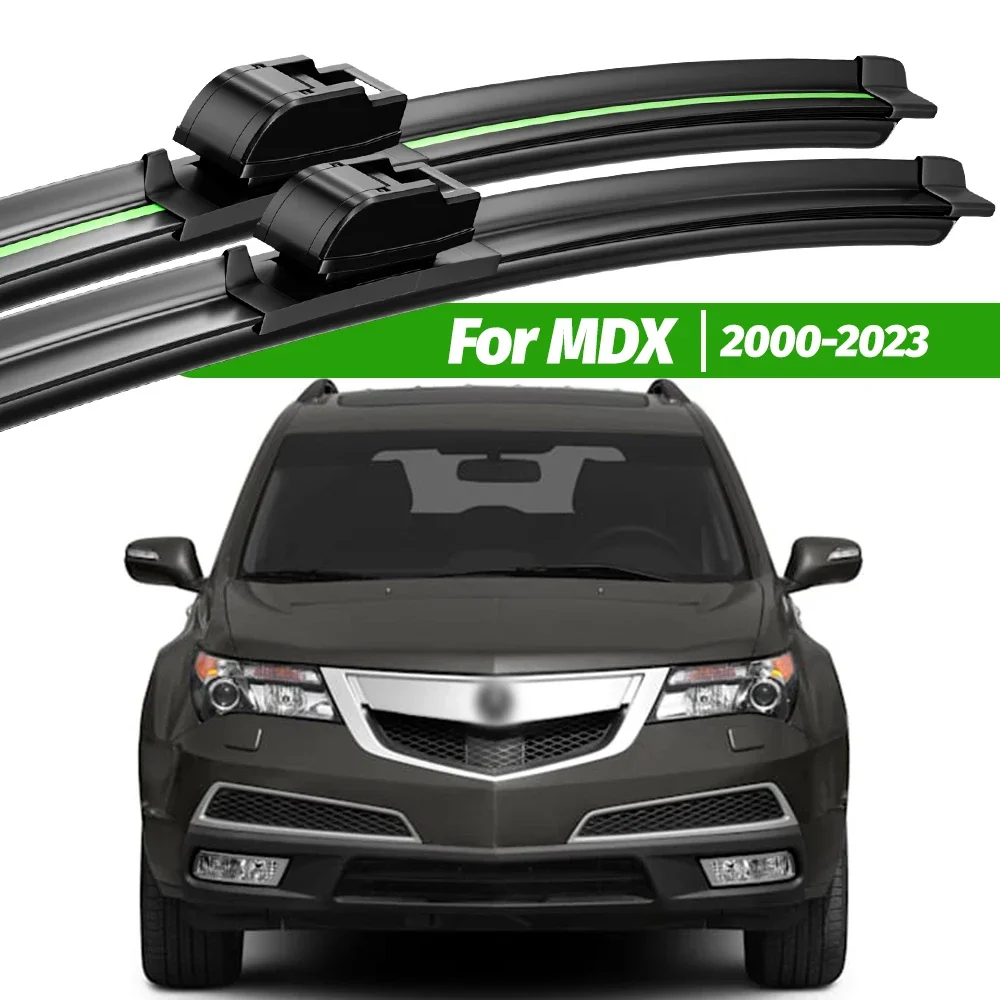 

For Acura MDX 2000-2023 2pcs Front Windshield Wiper Blades 2001 2007 2009 2010 2015 2017 2019 2020 Windscreen Window Accessories