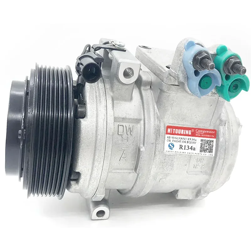 Compressor de CA para Kia Mohave Borrego 977012J000 977012J001 97701-2J000 7701-2J001 P30013-1960 13250-31900 16150-17700, 10pa17c