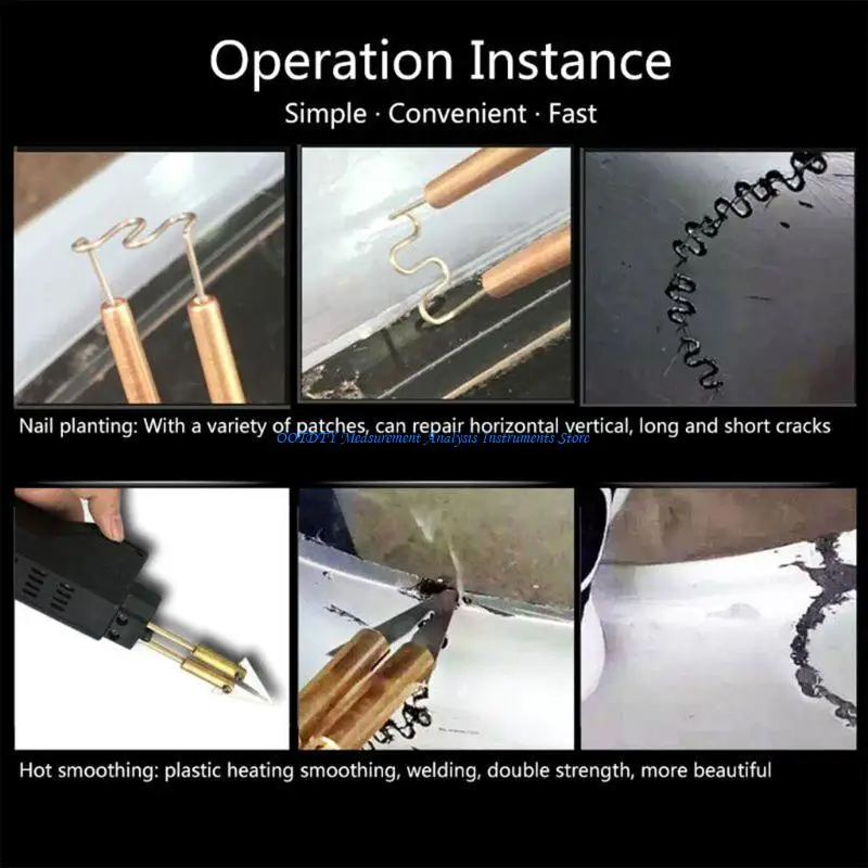 367D Plastic Repair Machine Welding Hot Stapler for Motorcycle Plastic Device