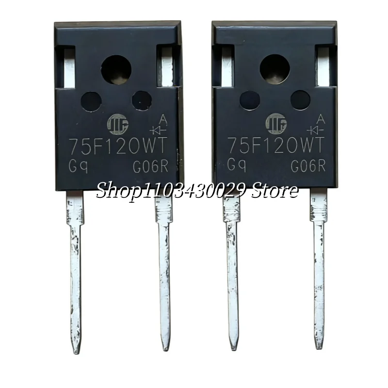 10PCS 100% new original 75F120WT TO-247-2L 75A 1200V ultrafast recovery diode