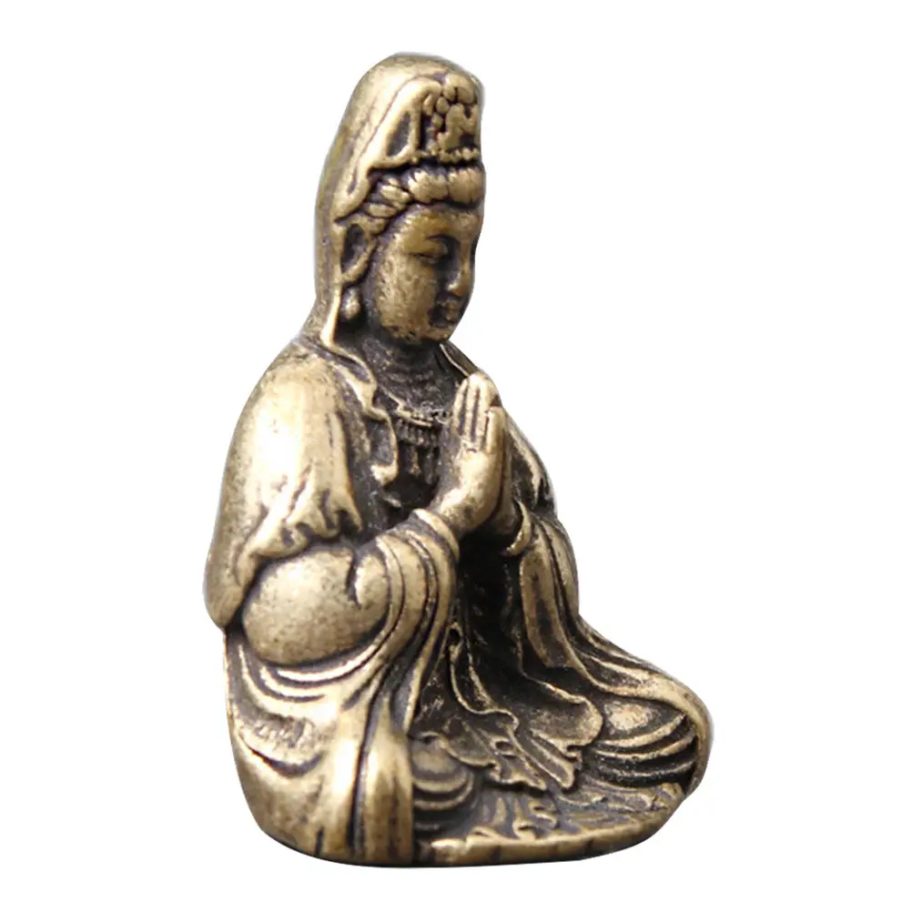 

Guanyin Statue Buddha Decor Adorn Religious Model Desk Table Bookshelf Cabinet Artistic Design Creative