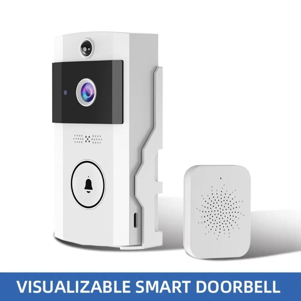 Waterproof Visual Intercom Doorbell Wireless Home Security Front Door Camera Solar Power 2-Way Intercom Smart Home Doorbell