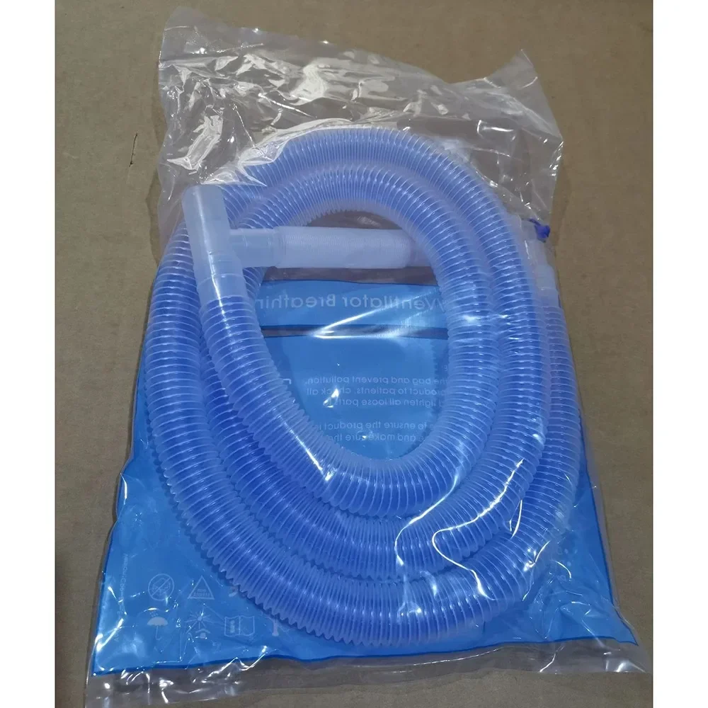 

Animal Coaxial Breathing Circuit Tube Disposable Corrugated tube Coaxial Breathing Circuits Anesthesia Veterinary Equipment
