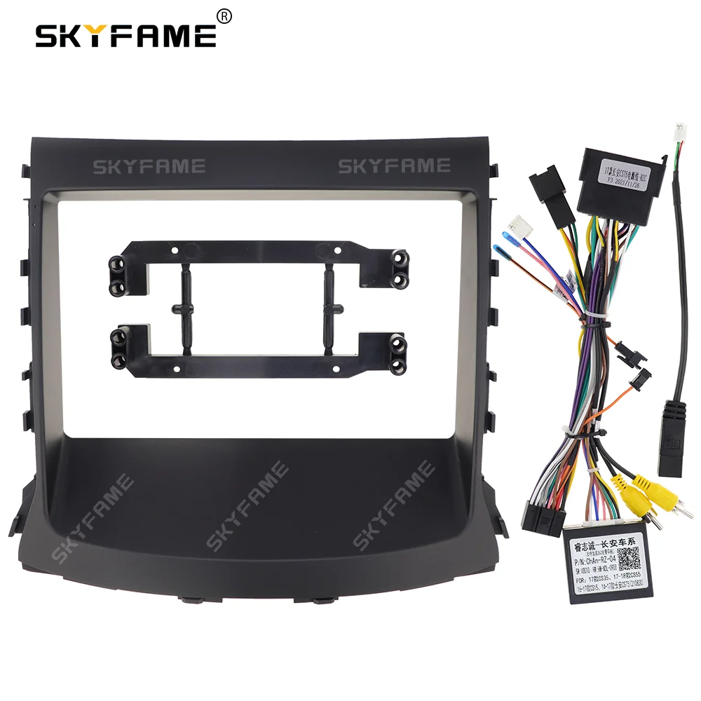 

SKYFAME Car Fascia Frame Cable CANBUS For CHANA CS75 2017 Android Dashboard Kit Face Plate Frame Fascia