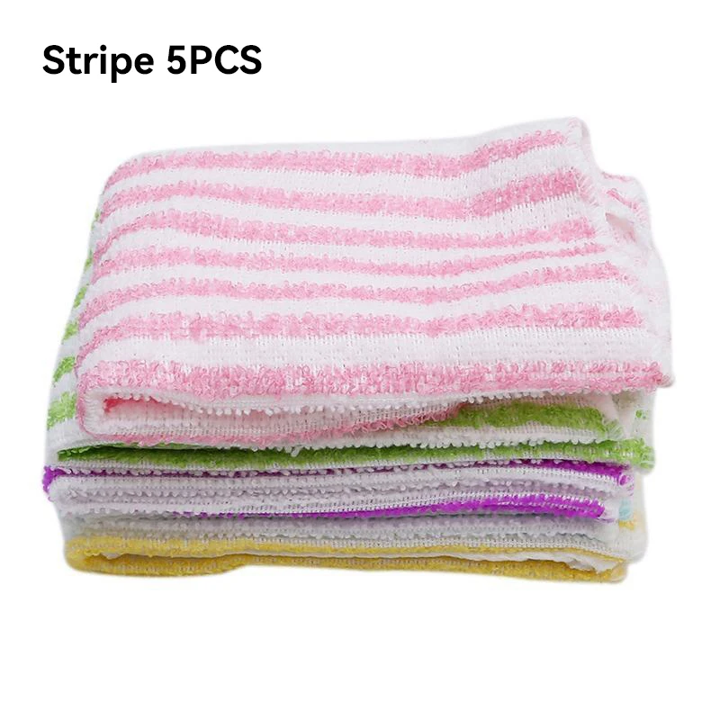 10PCS Flannel Automotive Microfiber Cloth Household Cleaning Car Wash High-quality Detailing Cleaning Household Accessories