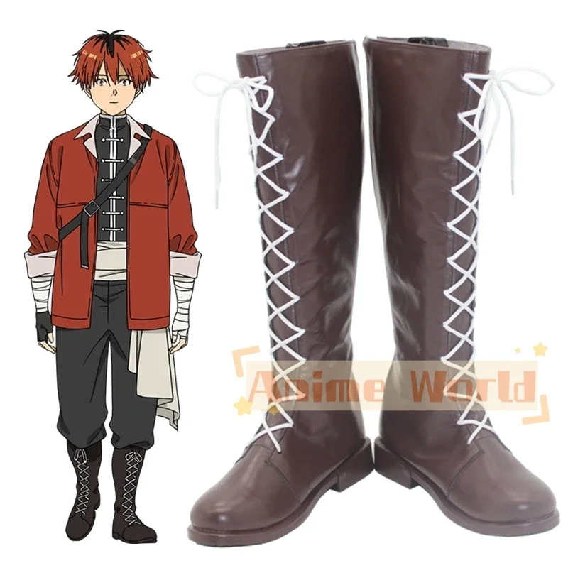 

Frieren: Beyond Journey's End Sousou no Frieren Stark Обувь Сапоги для косплея Карнавальные сапоги на Хэллоуин на заказ