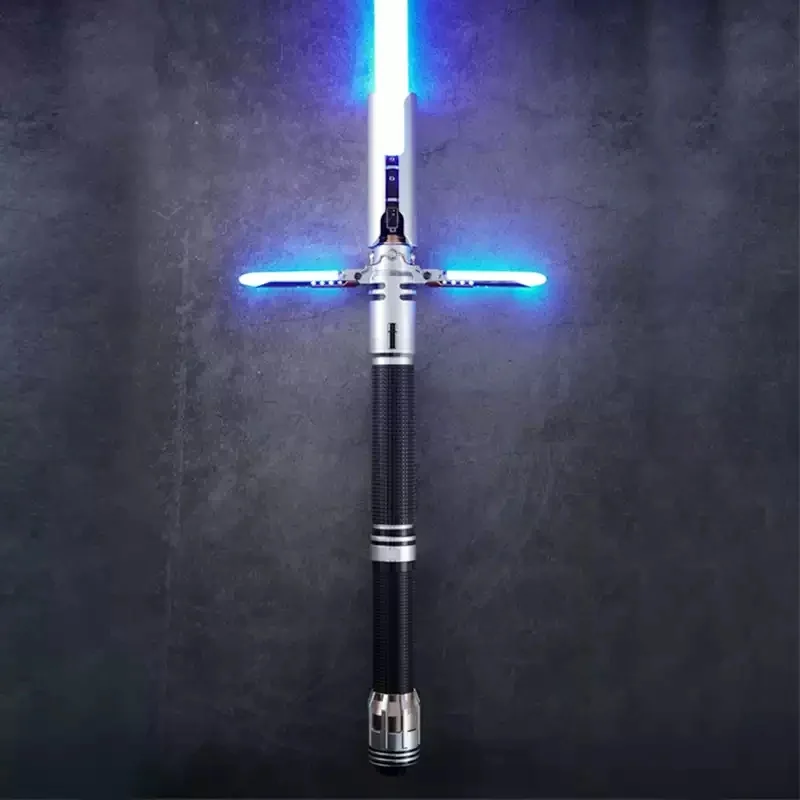 Lightsaber Jedi Neopixel Lightsaber Metal Hilt Heavy Dueling Sensitive Smooth Infinite Changing Hitting Sound JS Light Saber