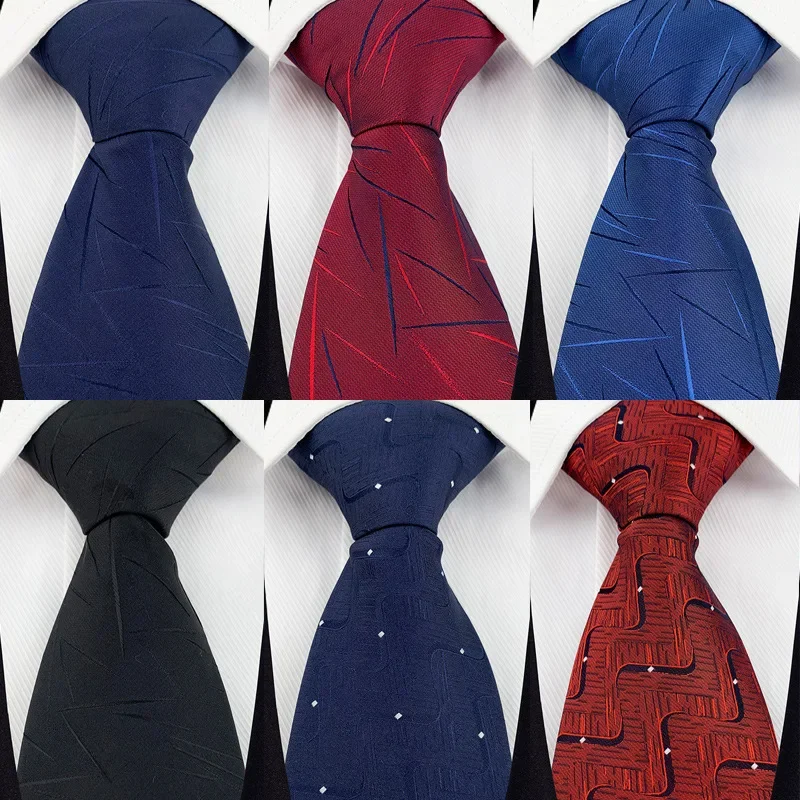 

8cm Ties for Men Casual Plaid Suits Neckties Gravatas Blue Business Wedding Gift Corbatas Accessories