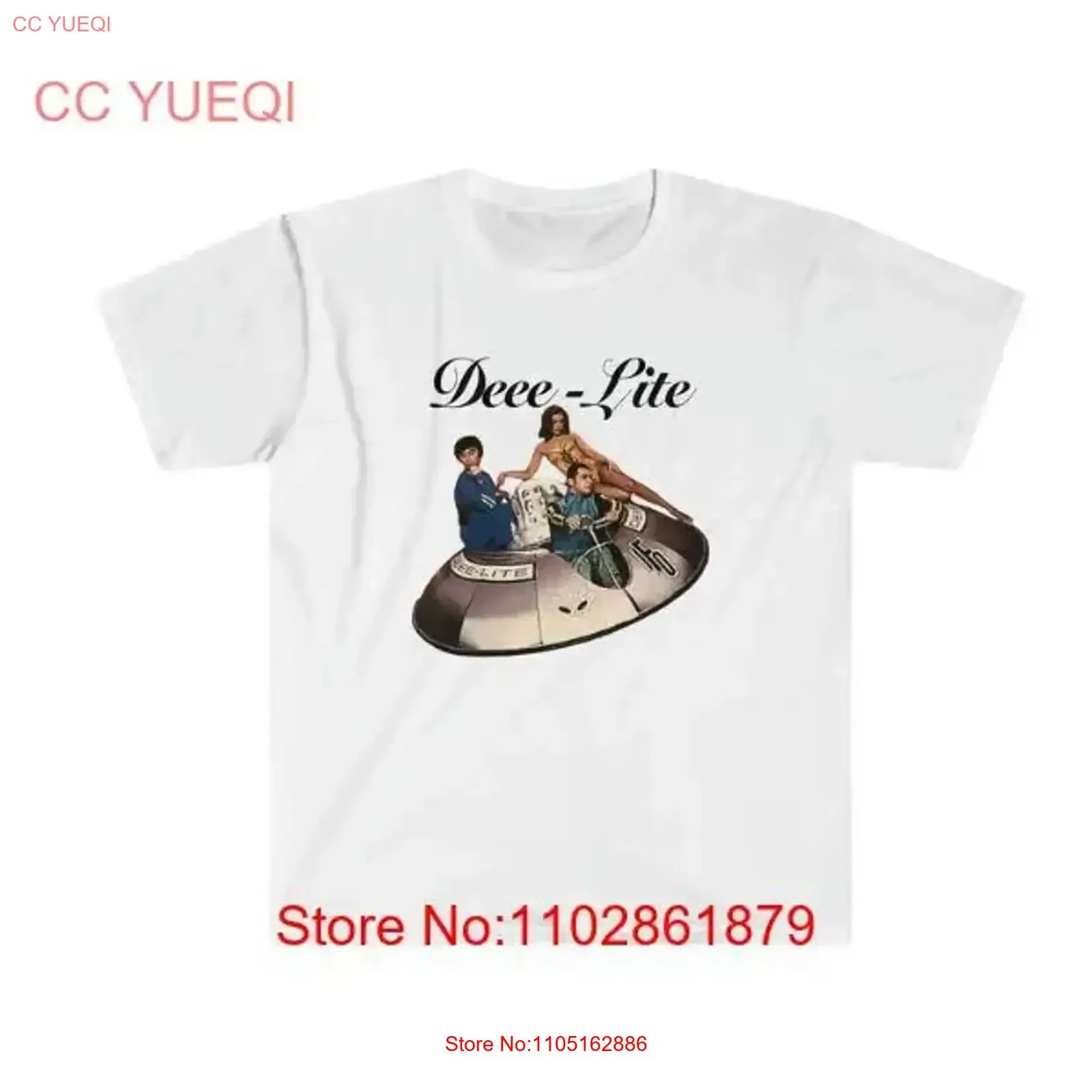 

Deee Lite T Shirt in the Parliament Funkadelic Album Cover ArT new vintage Washed streetwear Casual Comfortable Stretched