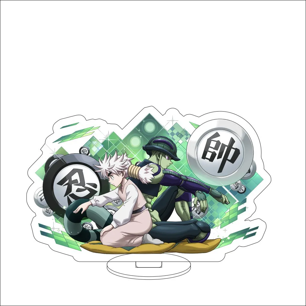 16CM Anime HUNTER x HUNTER Kite Kurapika Gon Freecss Killua Zoldyck Hisoka Cos Acrylic Figure Stand Ornaments Exquisite Gifts - view 6