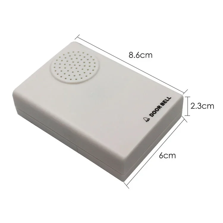 DC12V wired doorbell,access control matching doorbell four-wire free battery Ding Dong doorbell electronic doorbell access contr
