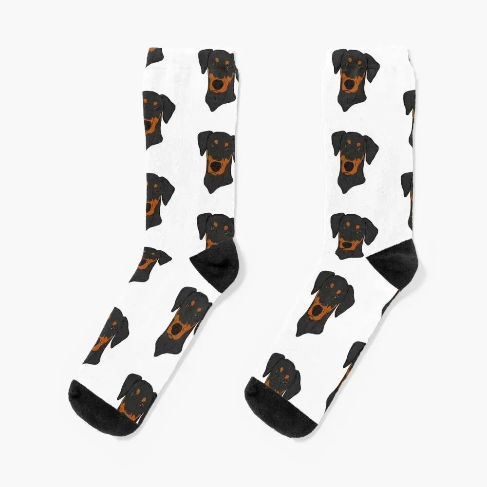 

Doberman Socks winter gifts japanese fashion Socks Ladies Men's