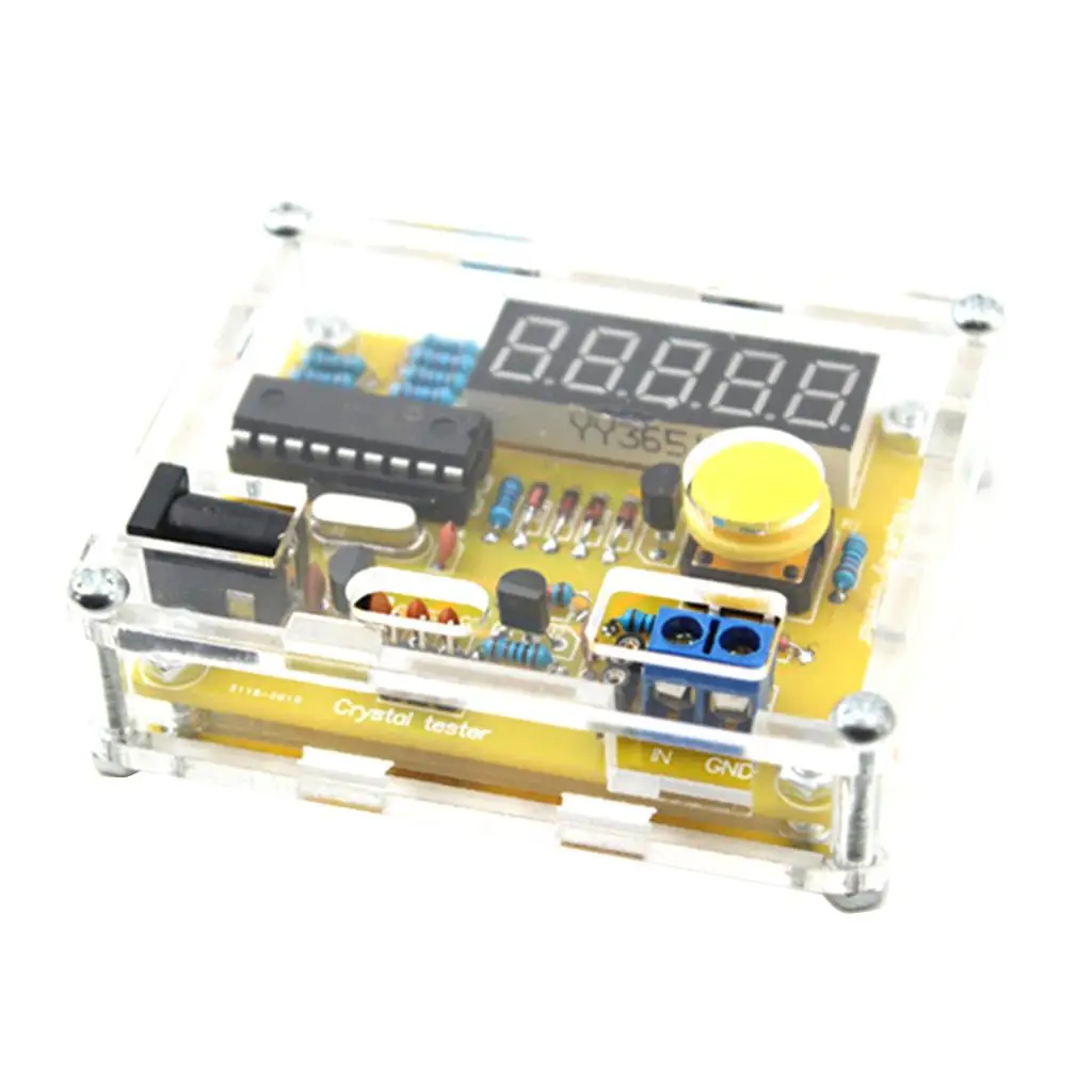 1Hz-50MHz Crystal Oscillator Frequency Tester Meter Counter DIY Kit