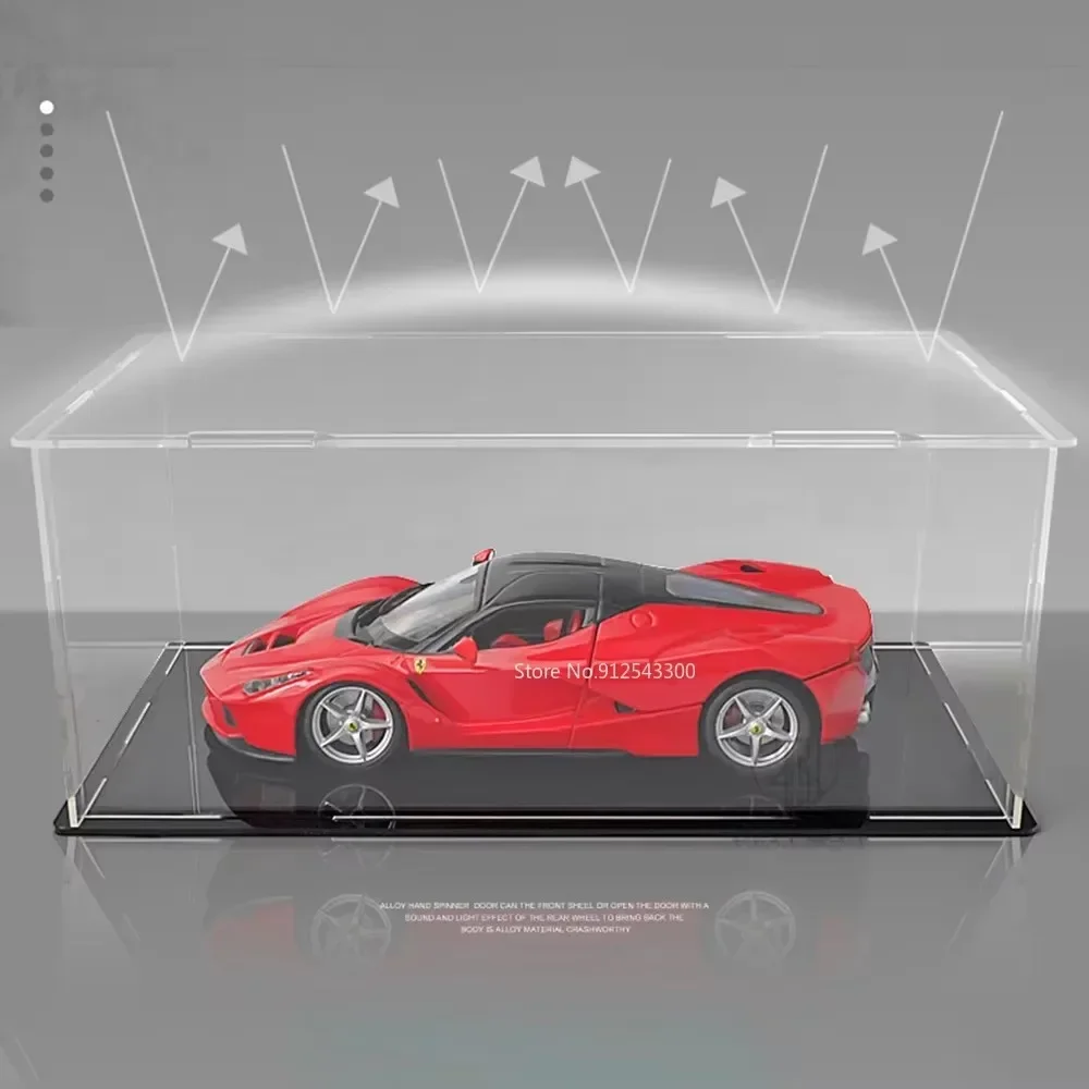 1/18 1/24 1/32 Transparent Acrylic Car Model Display Box Dust Cover Blind Box Dust-proof Diecast Storage Professional Storage