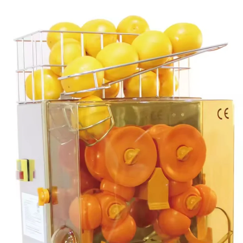 Commercial Professional Industrial Counter Top Automatic Orange Lemon Squeezer Orange Juicer Juice Extractor Machine
