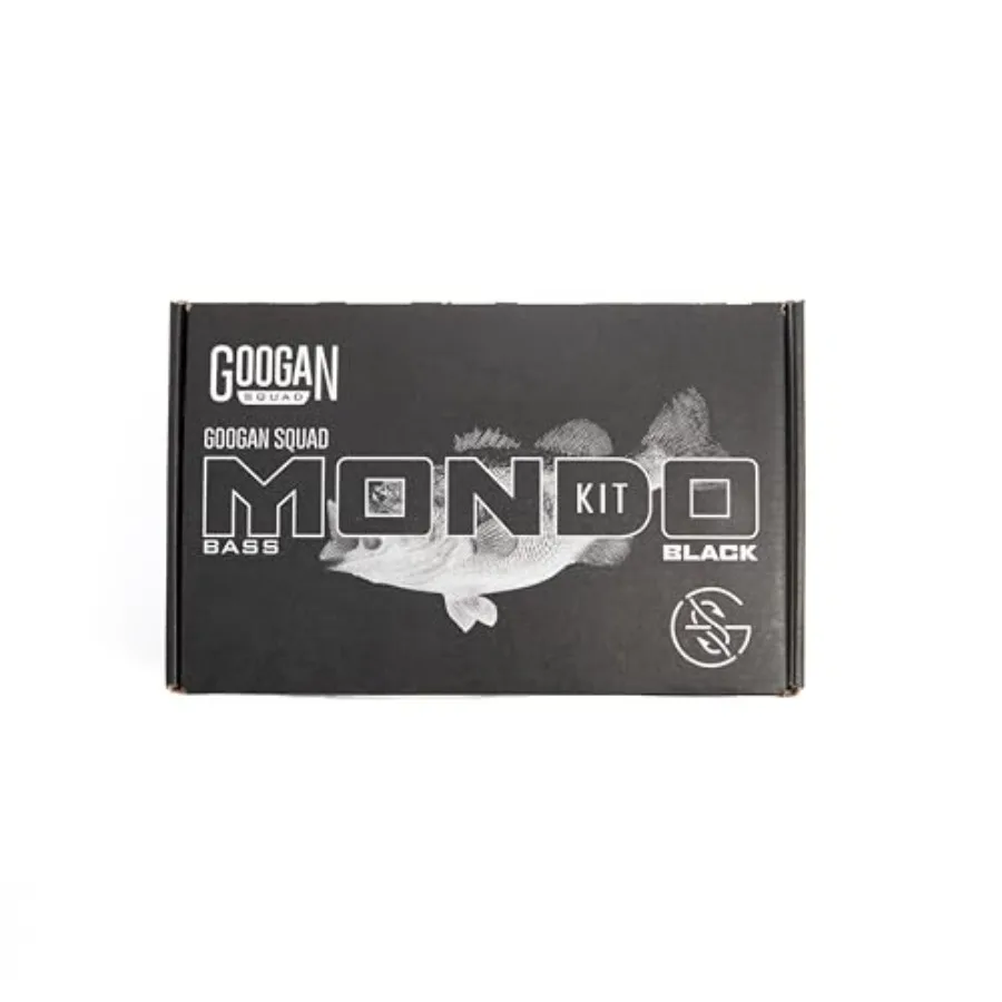 

Наборы приманок Googan Squad Mondo Kit для ловли баса, серия Black Green Gold, для ловли баса-голавля и баса-краснощека, премиум-снасти, таинственная коробка