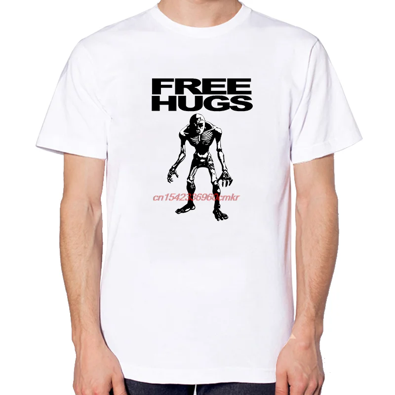 Free Hugs From A Redead Funny Shirts Graphic Tee Summer Tops & T-Shirt New Arrival Goods Short Sleeve Tee Men's Cotton T-Shirt