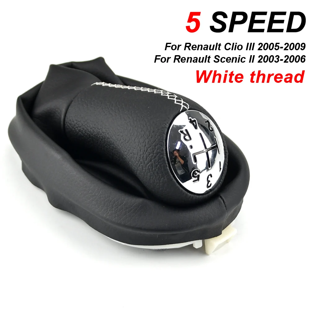 Fit Voor Renault Clio III 2005-2009 Megane II 2002-2009 Scenic II 03-06 Kangoo 2009 5 Speed Handleiding Auto Pookknop Auto Stylin