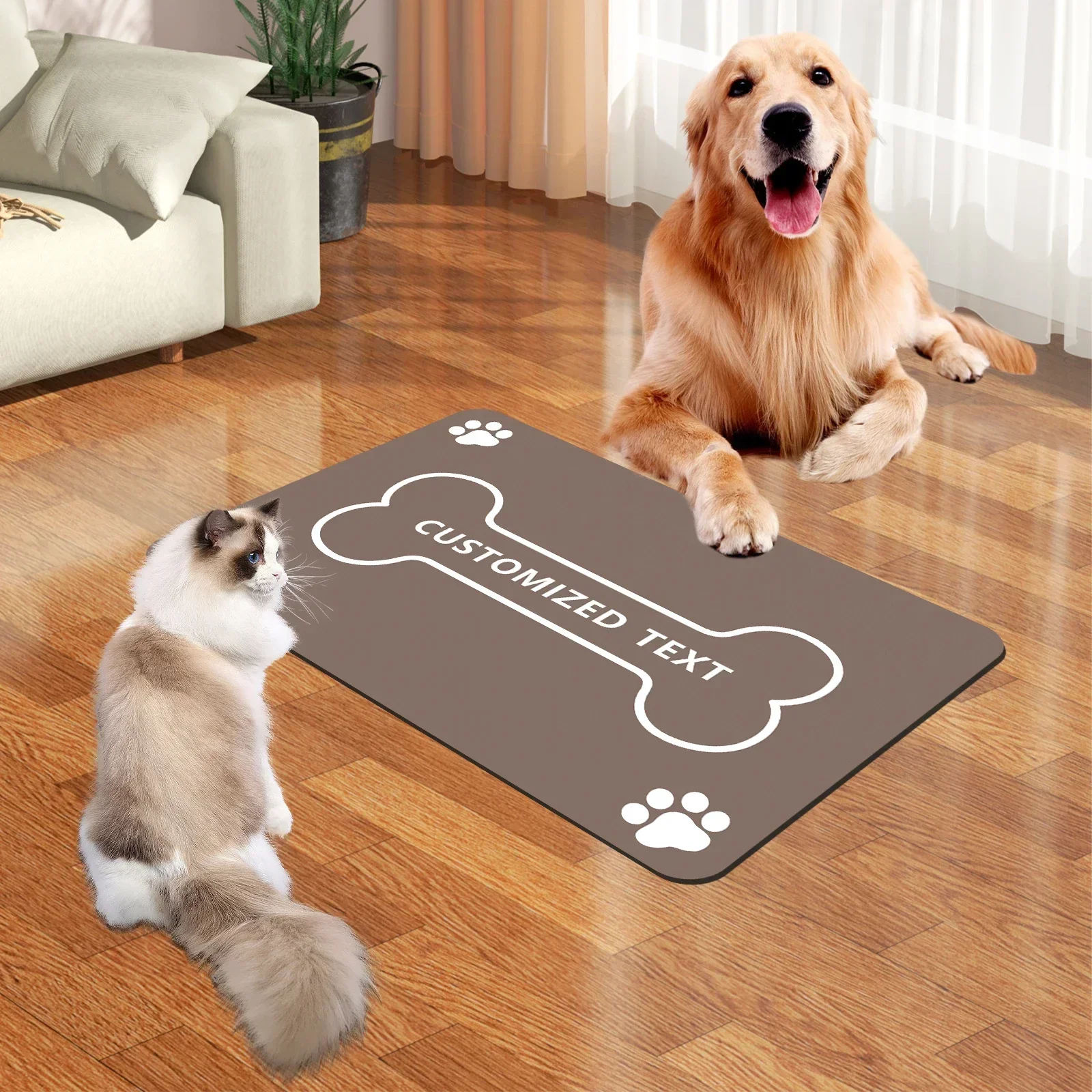 

Custom Doormat Entrance Welcome Mat Hallway Doorway Bathroom Family Rugs Floor Mats Carpet Suitable For Pets Home Decor Gift