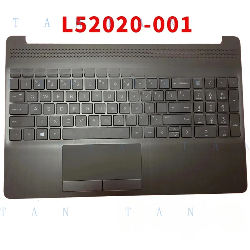L52020-001 новый для HP 15-dw 15t-dw 15s-du 15-dw0082cl упор для рук верхняя крышка с подсветкой клавиатура тачпад T.T L52020-001 новый для HP 15-dw 15t-dw 15s-du 15-dw0082cl упор для рук верхняя крышка с подсветкой клавиатура тачпад T.T
