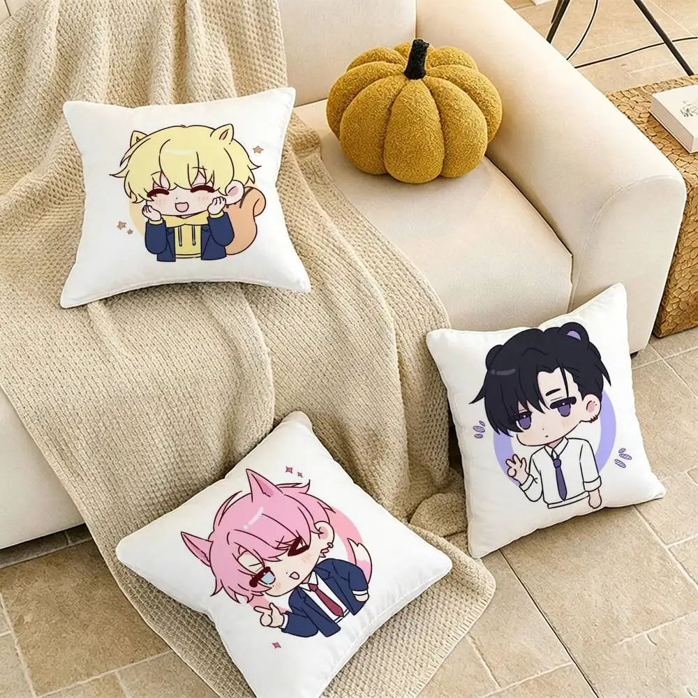 

Anime T-Tamons B-Side Pillow Case Cushion Cover Throw Pillow Case For Car Sofa