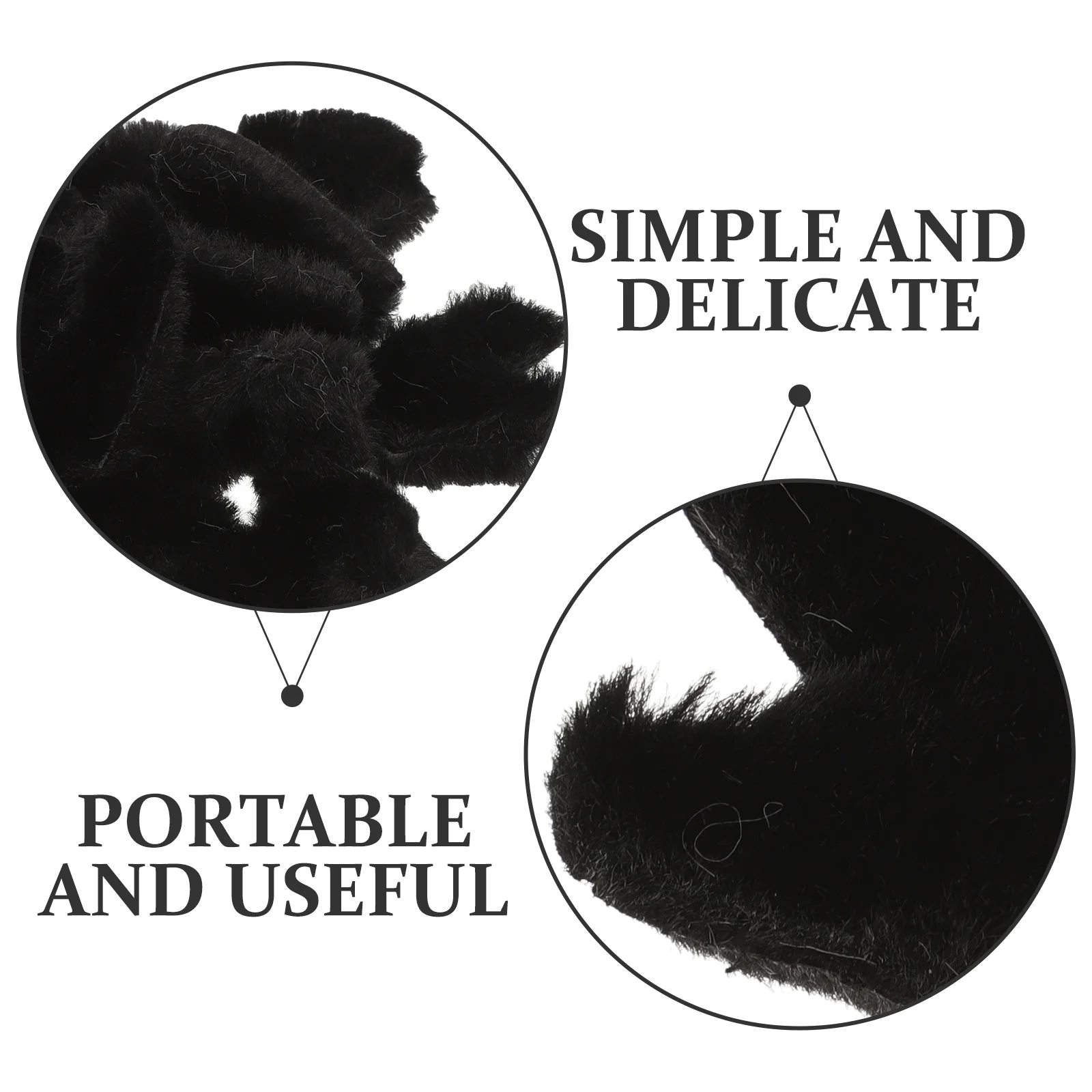 50Pcs Cloth Deer Horn Headband Making DIY Hair Accessories Materials Deer Antlers Christmas Supplies Antler Decor