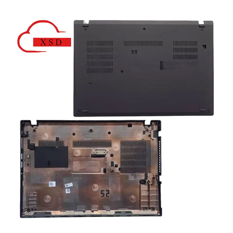 

Новый оригинальный чехол для ноутбуков Lenovo Thinkpad T490, задняя крышка, упор для рук, нижняя часть корпуса, низкая базовая крышка, D-образная крышка, черный