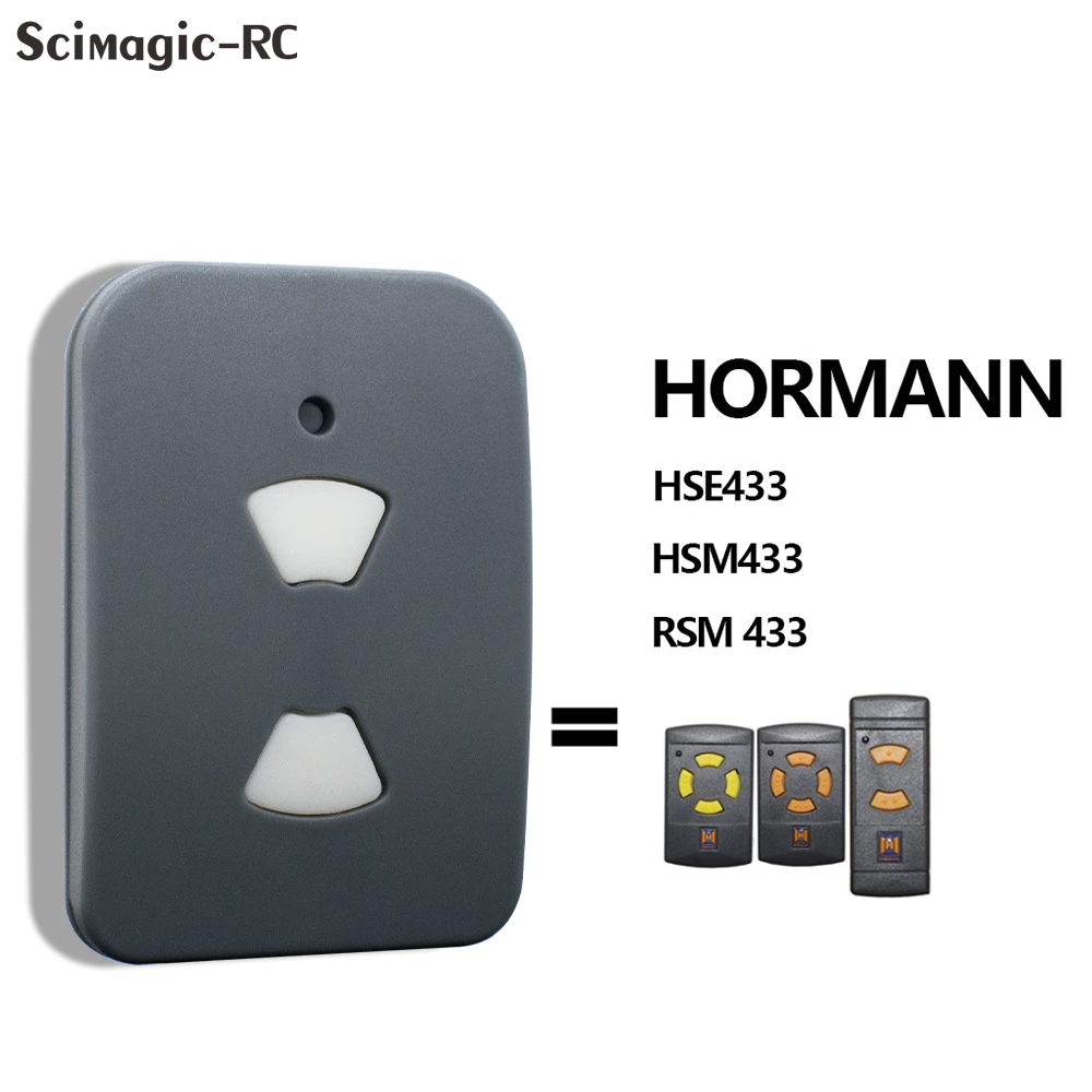 Clone 433.92MHz HORMANN HSM2 HSM4 HS2 HS4 Garage Door Remote Control HORMANN 433 Gate Opener