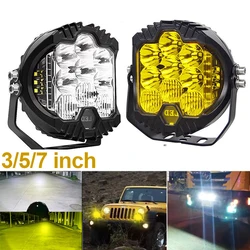 Retrofit Car Led Work Light Offroad Driving Spotlight Fog Light Strobe for Jeep Truck Cars 4x4 Suv off road Boat Barra 12V 24V