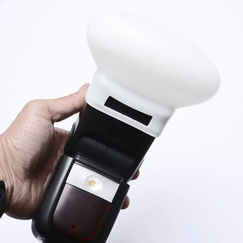 MF-DD Soft Silicone Light Shade Rubber Mod Sphere Modular Flash Accessories Speedlite Flash Cap Diffuser Bounce Square